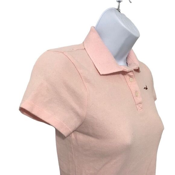 Hollister pink Polo stretch size XS. A268 - Picture 3 of 5